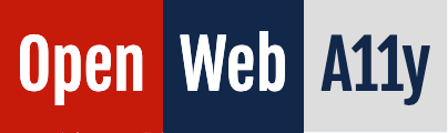 Open Web Accessibility Logo